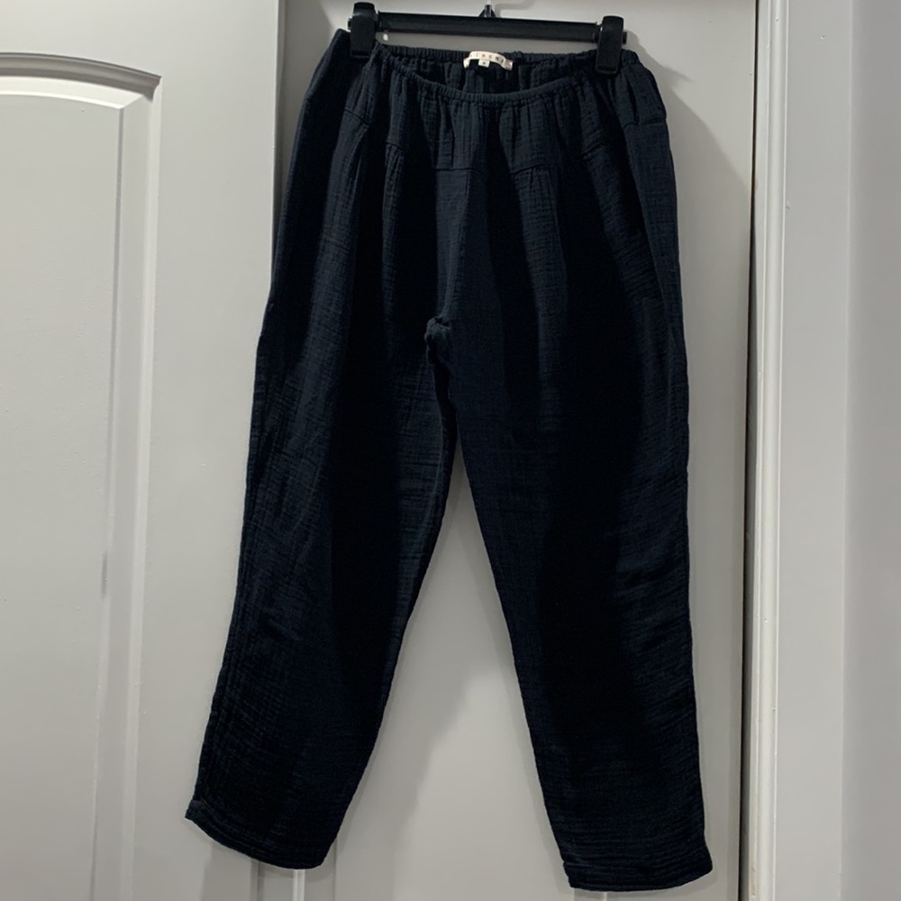 NWOT Black Cotton‎ Xirena Pants - Picture 6 of 16